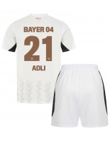 Otroške Nogometnih dresov Bayer Leverkusen Amine Adli #21 Gostujoči 2024-25 Kratki rokavi (+ hlače)